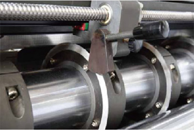 Numerical knife adjustment